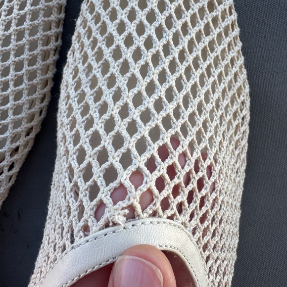 Reformation Britt Ballet Flat in Ivory
Crochet Size 8.5 - Picture 8 of 13